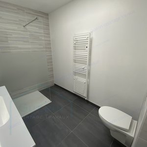 wc suspendu renovation de salle de bain